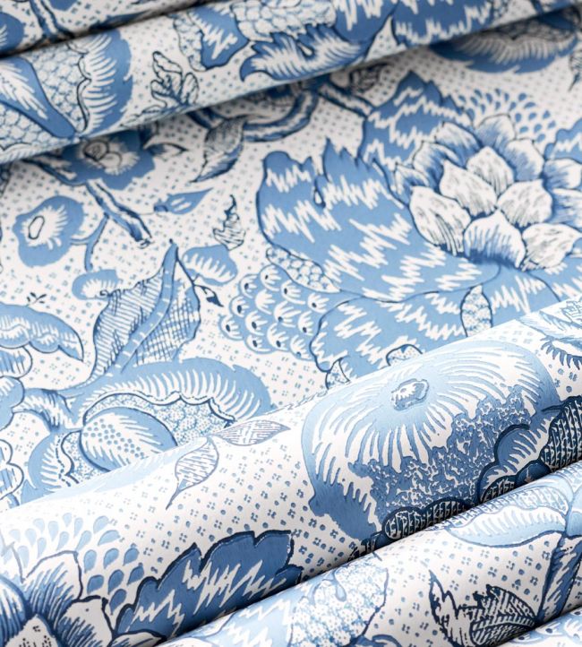 Westmont Wallpaper - Blue - AT15112 - Anna French