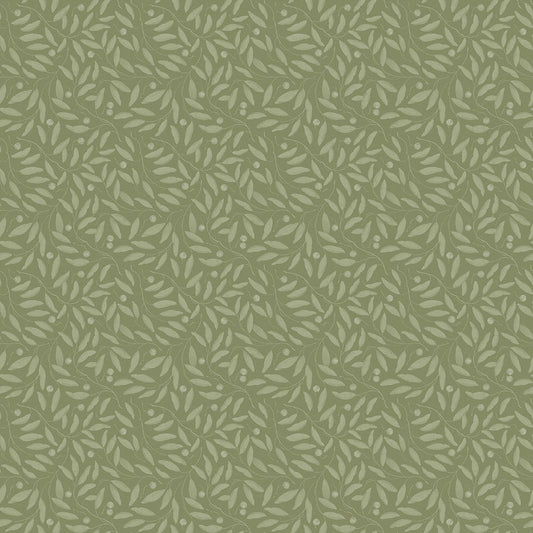 Whispering Leaves Wallpaper - Olive Tree - Lucie Annabel