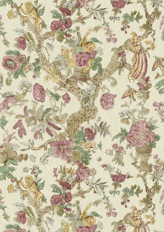 Wild Thing Wallpaper - Red Emerald