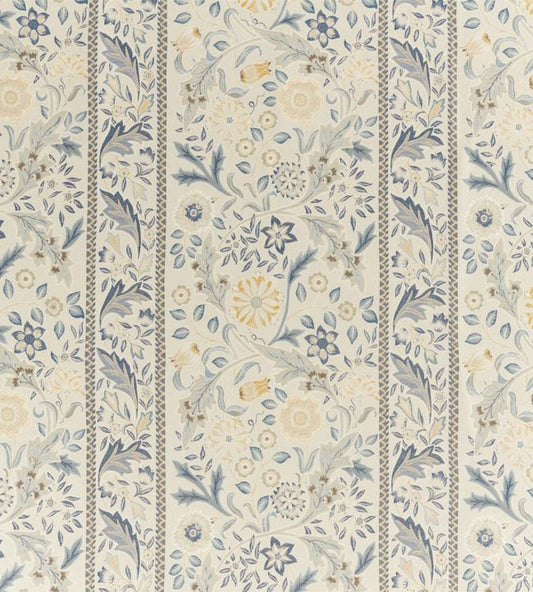 Wilhelmina Weave Fabric - Indigo - 236850 - Morris & Co