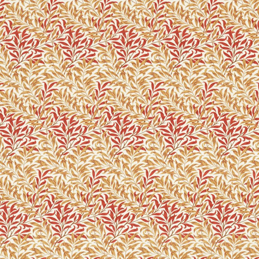 Willow Bough Minor Fabric - Russet - 227245 - Morris & Co