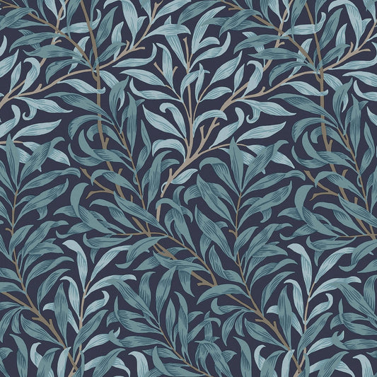 Willow Bough Wallpaper - Deep Blue - 124246 - William Morris AH