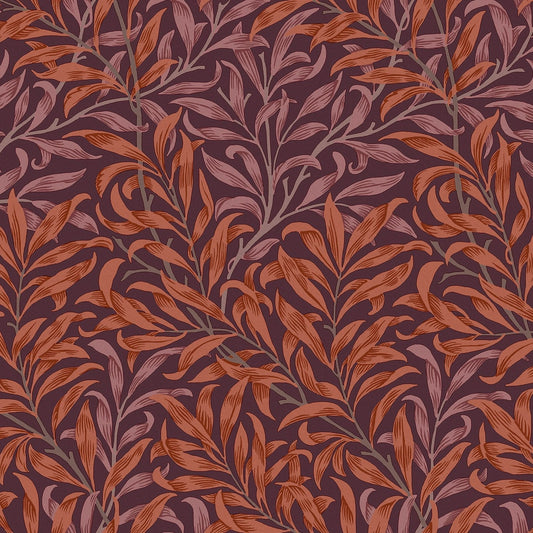 Willow Bough Wallpaper - Plum - 124243 - William Morris AH