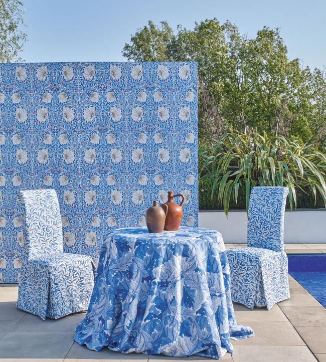 Willow Boughs Fabric - Woad - 226893 - Morris & Co