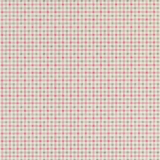Willow Check Wallpaper - Peony - P587/06 - Designers Guild