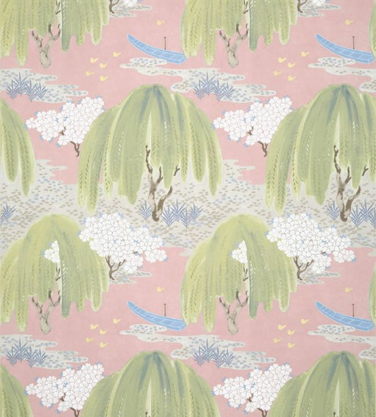 Willow Tree Wallpaper - Blush - AT23111 - Anna French