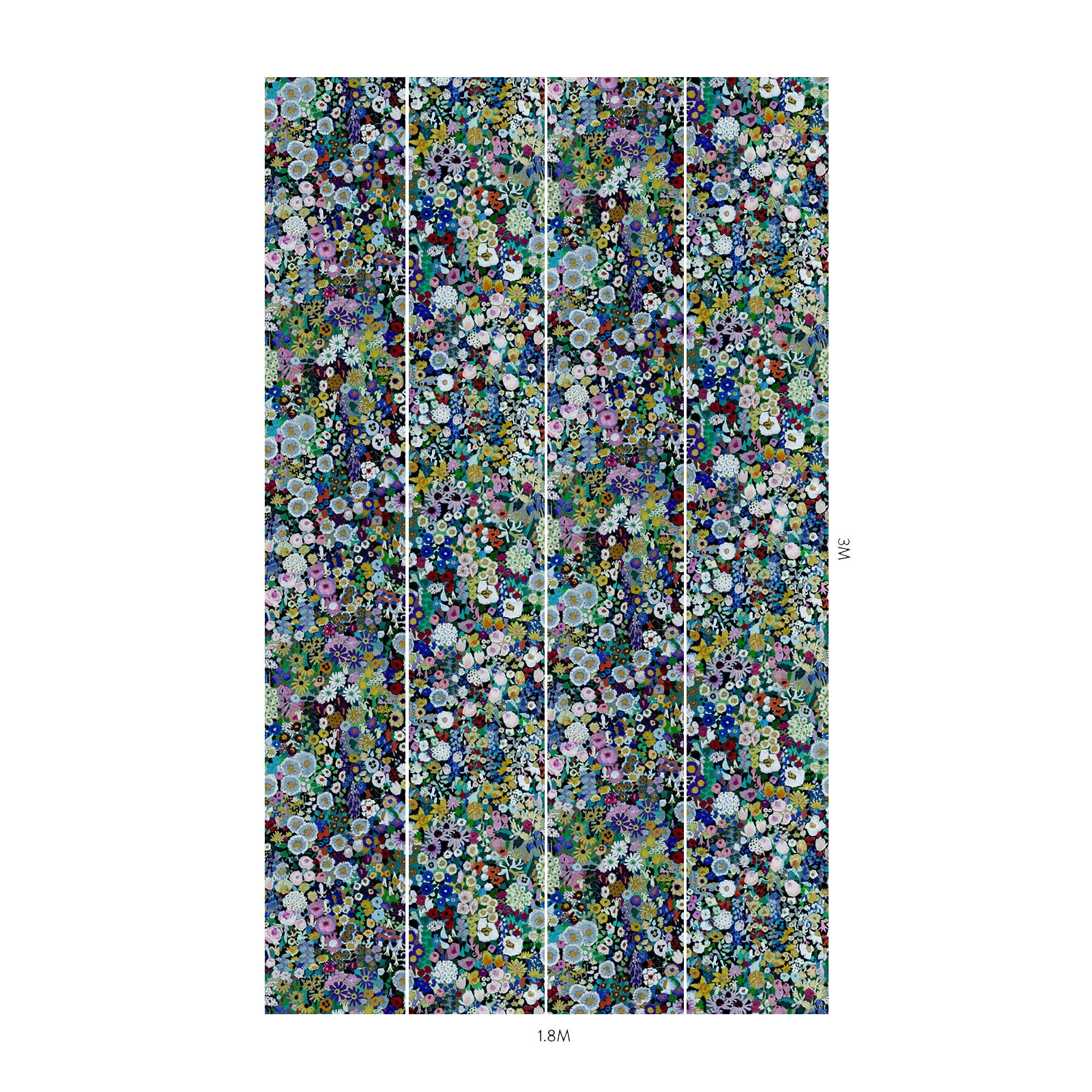 Woodstock Wallpaper - Meadow - House of Hackney