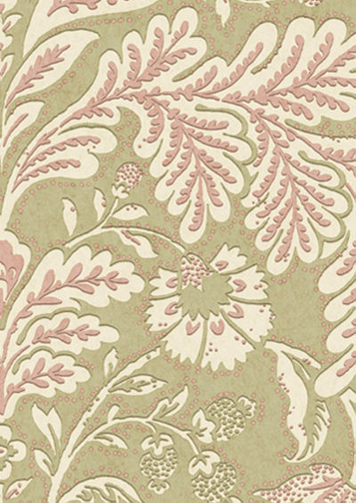 Wykeham Wallpaper - Spring Green