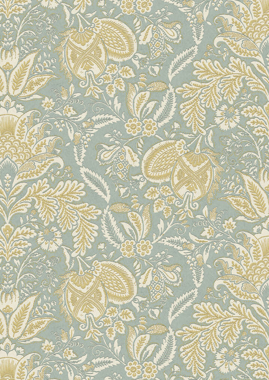 Wykeham Wallpaper - Summer Blue