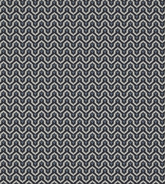 Wynford Wallpaper - Black - AT23150 - Anna French