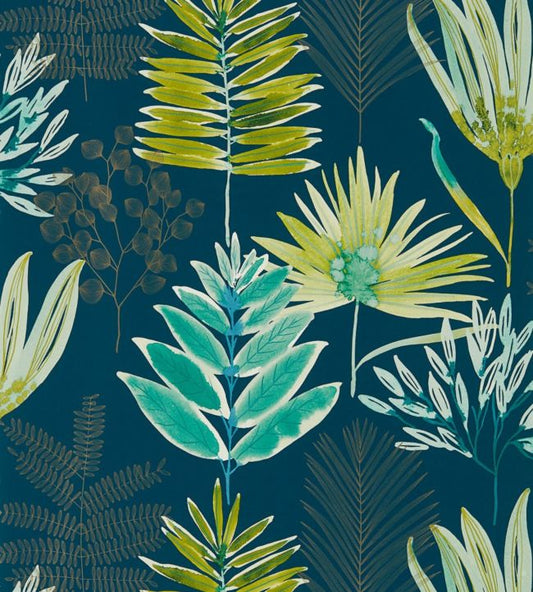 Yasuni Wallpaper - Emerald/Zest - HZAP111761 - Harlequin