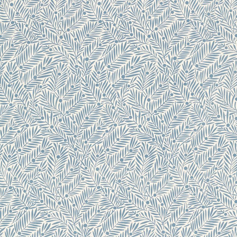 Yew & Aril Fabric - Mineral Blue - 227258 - Morris & Co