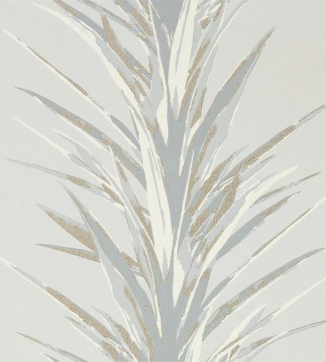 Yucca Wallpaper - Grey/Gilver - DGLW216650 - Sanderson