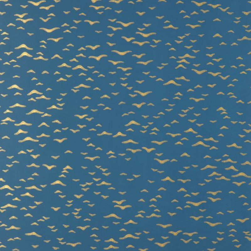 Yukutori Wallpaper - Stiffkey Blue - 4307 - Farrow & Ball