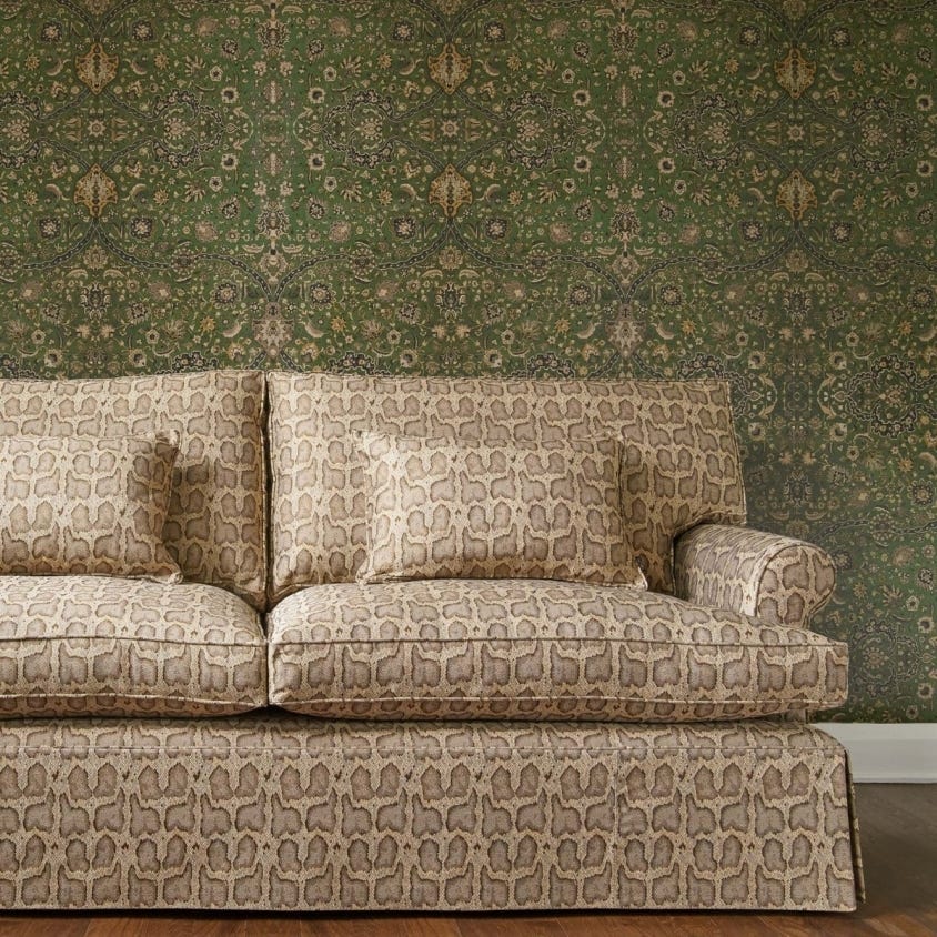 ZANJAN Wallpaper - Juniper-Green - House of Hackney