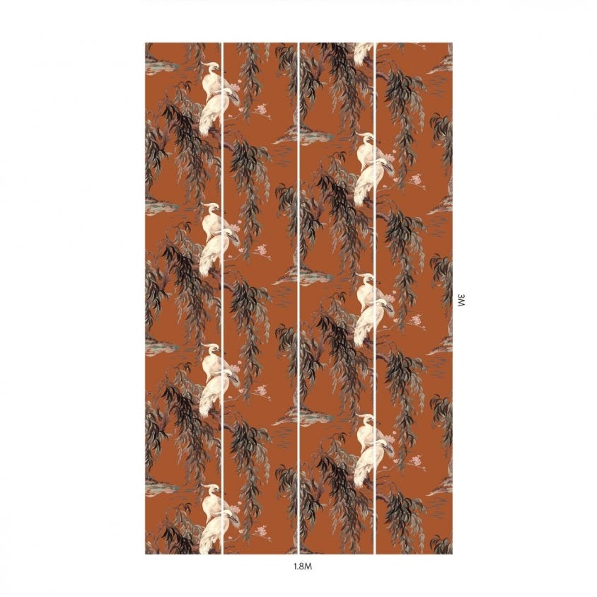 ZEUS Wallpaper - Tobacco - House of Hackney
