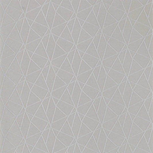 Zola Shimmer Wallpaper - Steel - HMWF111976 - Harlequin