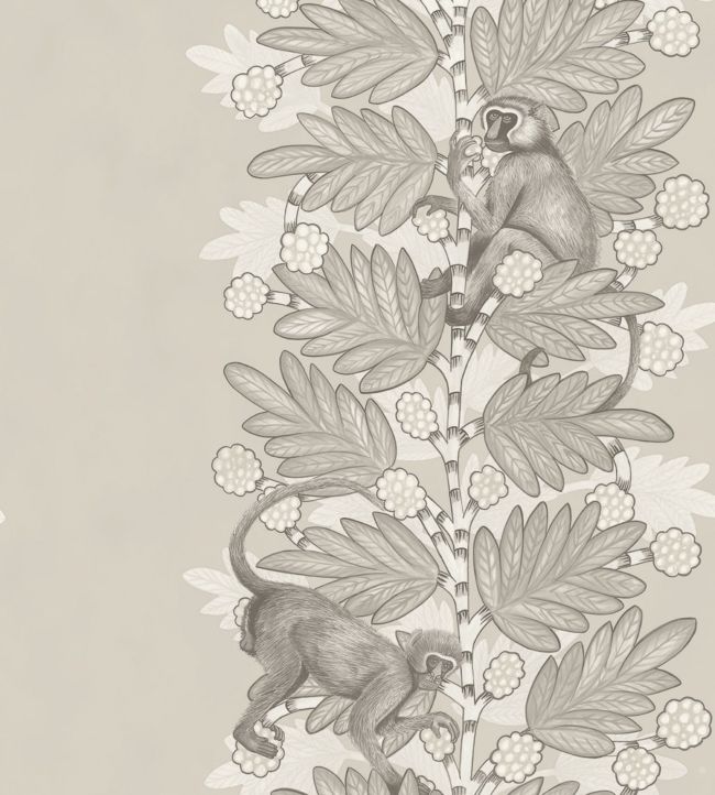 Acacia Wallpaper - Taupe & White on Stone - 109/11054 - Cole & Son - Premier Wallcovering