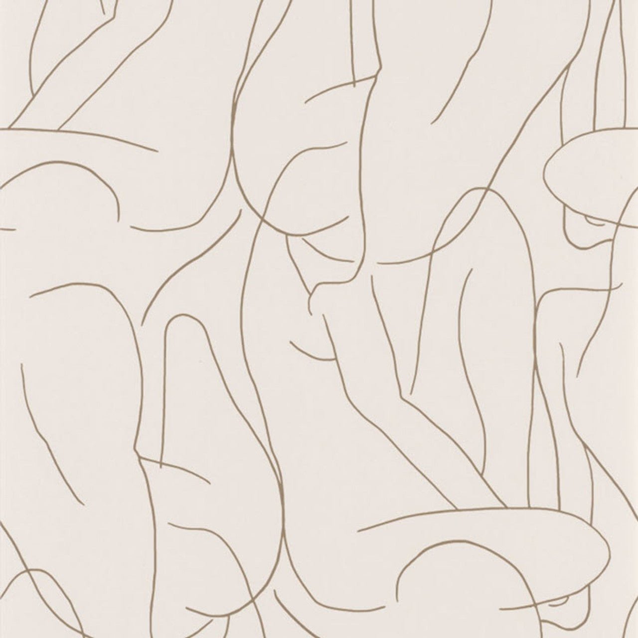 Academie Gallery Wallpaper - Beige And Blanc - Casadeco - 86101108 - Premier Wallcovering