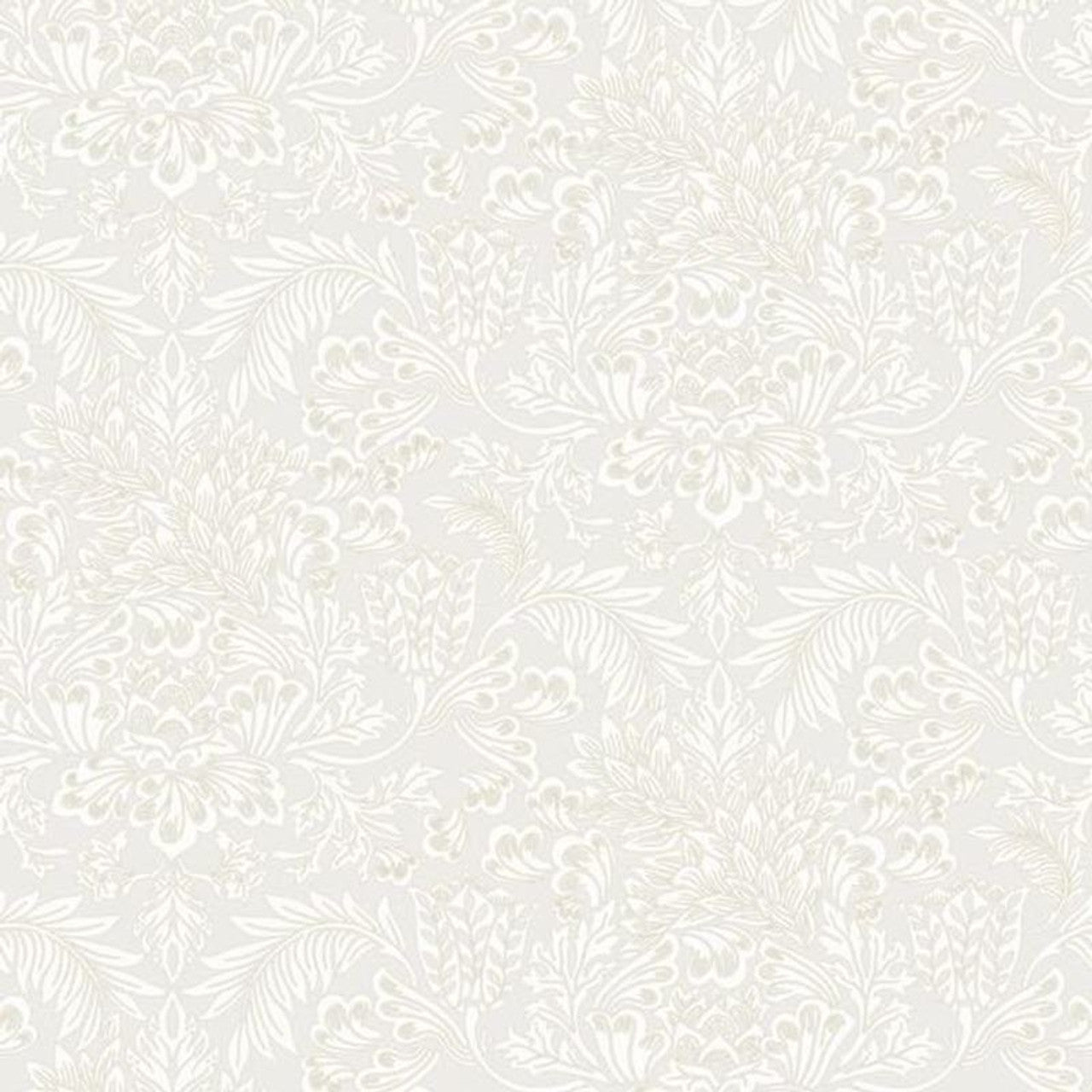 Adorn Five O'Clock Wallpaper - Gris Perle - Casadeco - 85819208 - Premier Wallcovering
