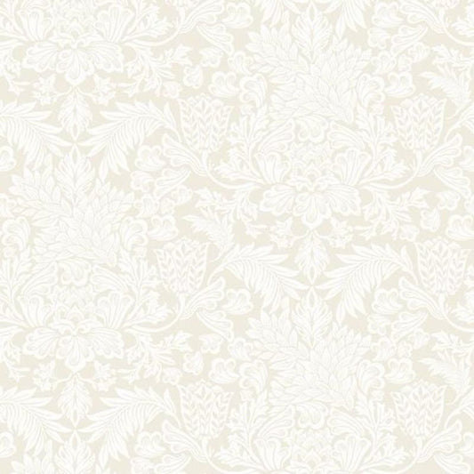 Adorn Five O'Clock Wallpaper - Beige Lin - Casadeco - 85811234 - Premier Wallcovering