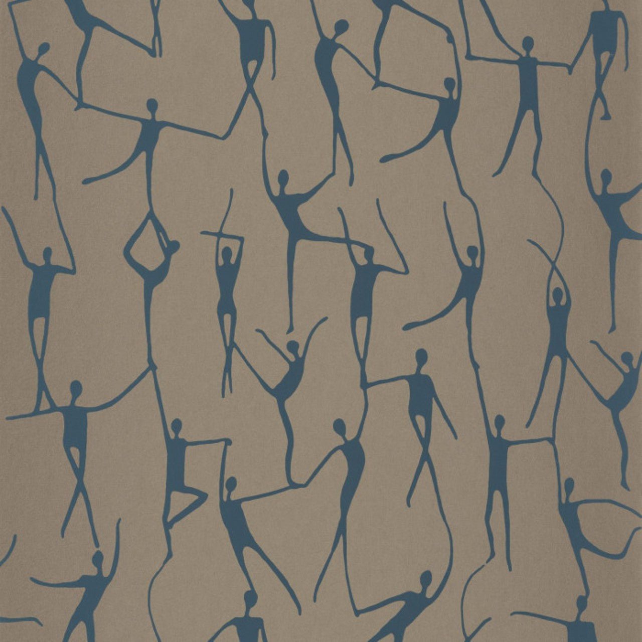 Alberto Iconic Wallpaper - Vert Kaki - Casadeco - 88427616 - Premier Wallcovering