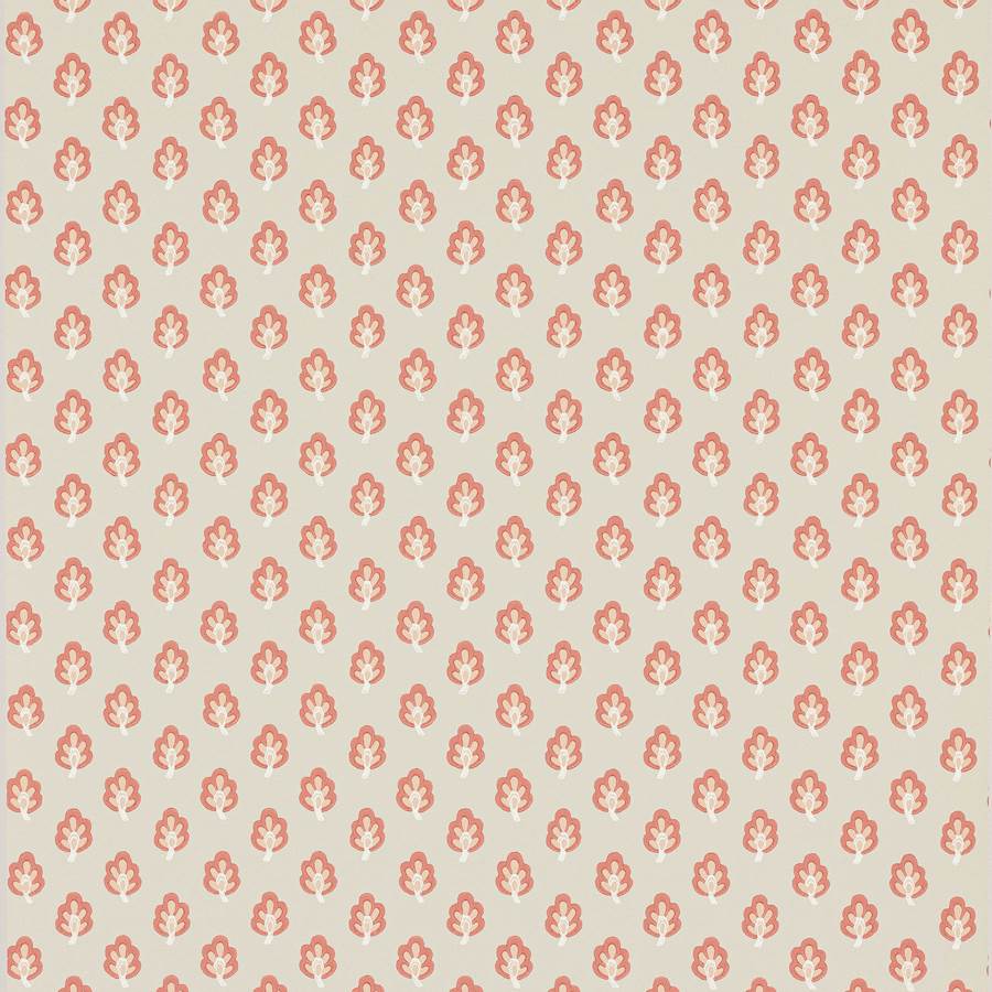 Albie Wallpaper - Soft Red - J187W - 04 - Jane Churchill