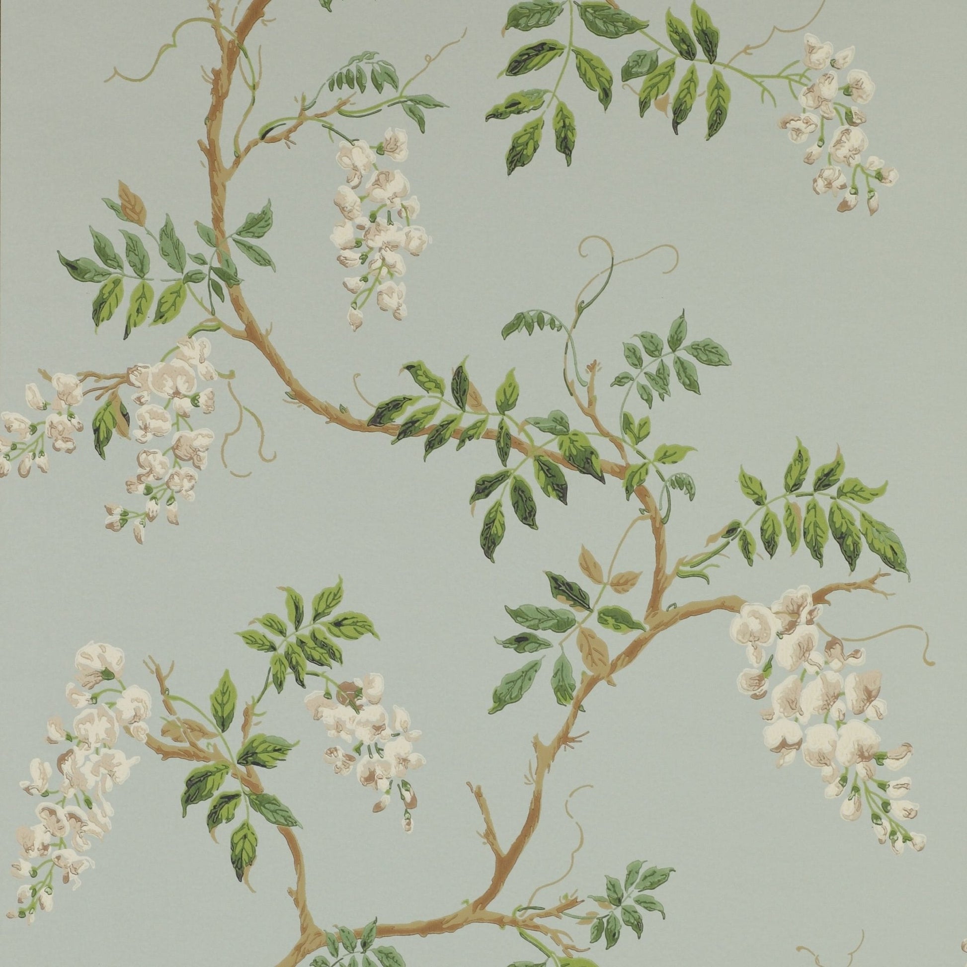 Alderney Wallpaper - Aqua - Colefax & Fowler - 07963/04