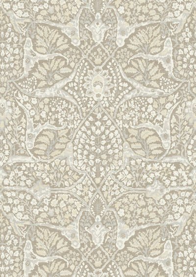 Alhambra 100 Wallpaper - Buff - Lewis & Wood - Premier Wallcovering