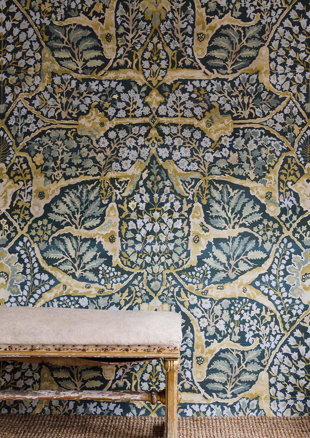 Alhambra 100 Wallpaper - Verdure - Lewis & Wood - Premier Wallcovering