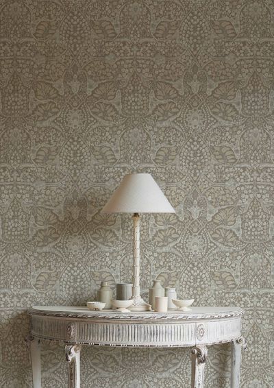 Alhambra 50 Wallpaper - Buff - Lewis & Wood - Premier Wallcovering