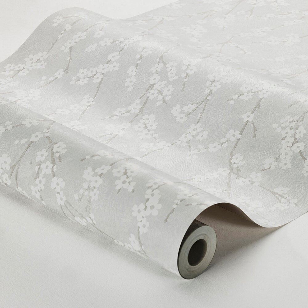 Alice Wallpaper - Grey - Boråstapeter - 3979 - Premier Wallcovering