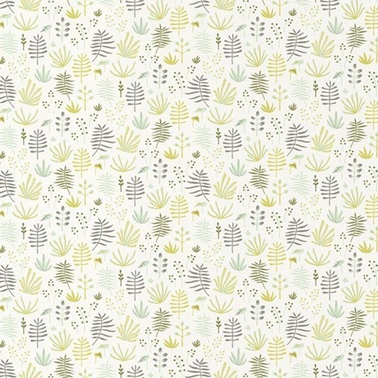 All Over Jungle Happy Dreams Wallpaper - Vert - Casadeco - 82737308 - Premier Wallcovering