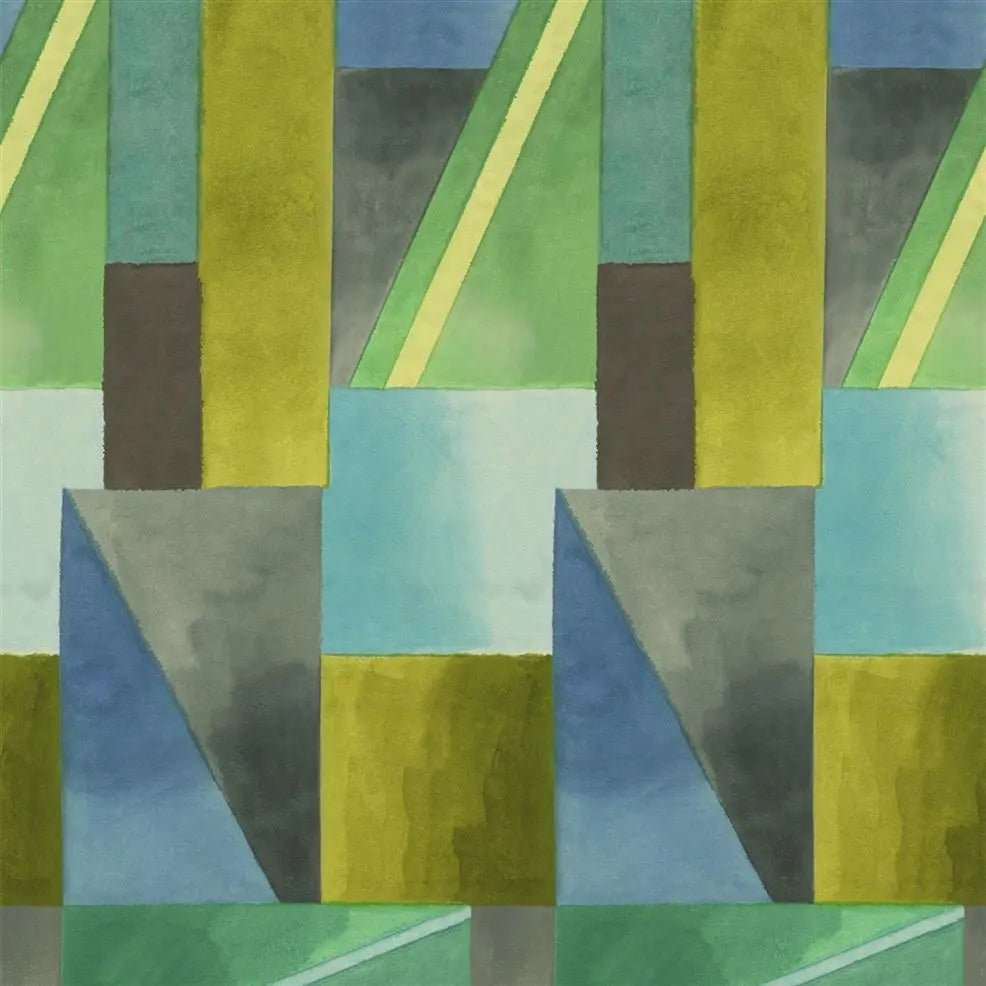 Alphonse Wallpaper - Azure - PDG1109/01 - Designers Guild