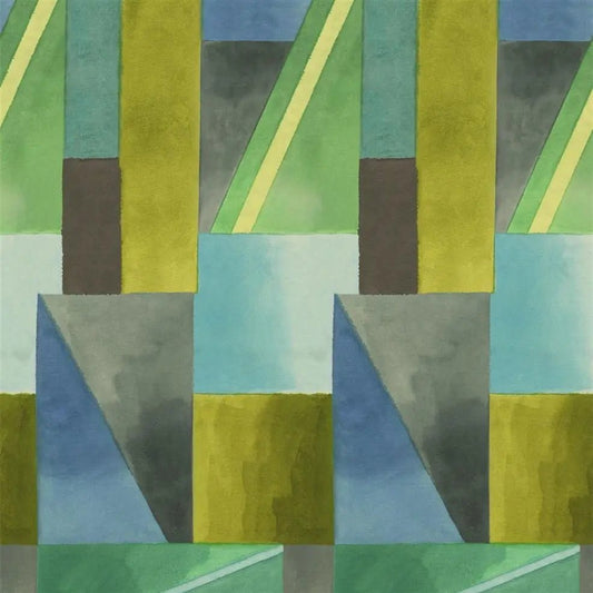 Alphonse Wallpaper - Azure - PDG1109/01 - Designers Guild