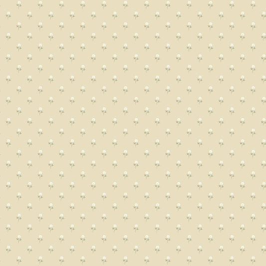 Anemone Wallpaper - Ochre - Boråstapeter - 6972 - Premier Wallcovering