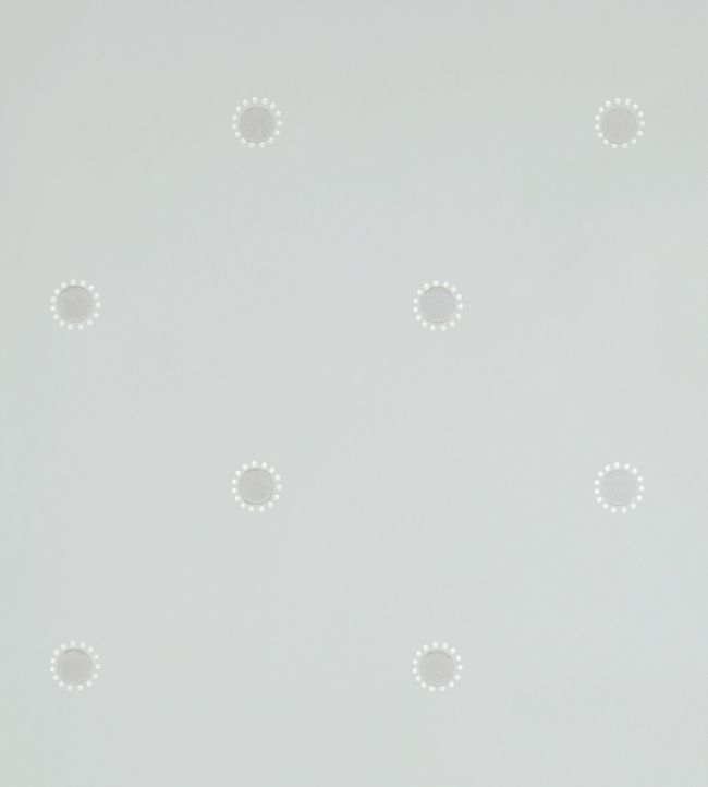 Durham Dot Wallpaper - Silver
