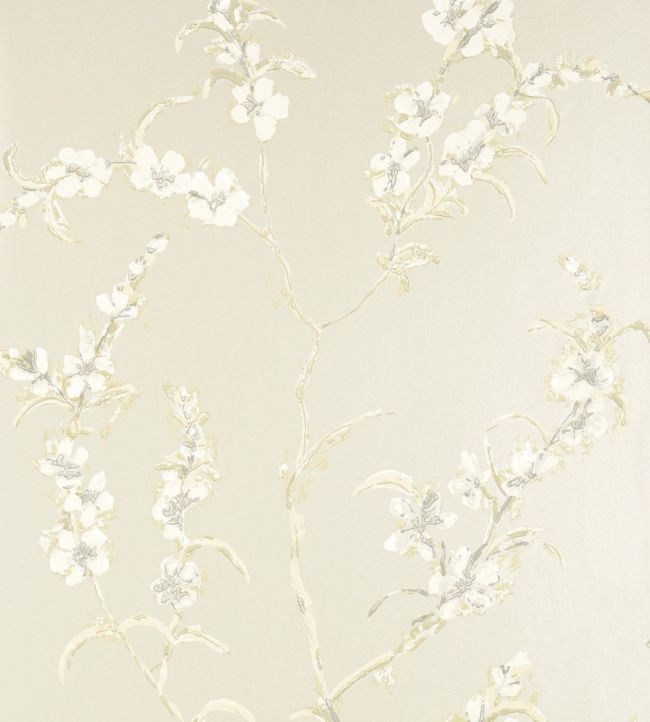 Japonica Wallpaper - Cream