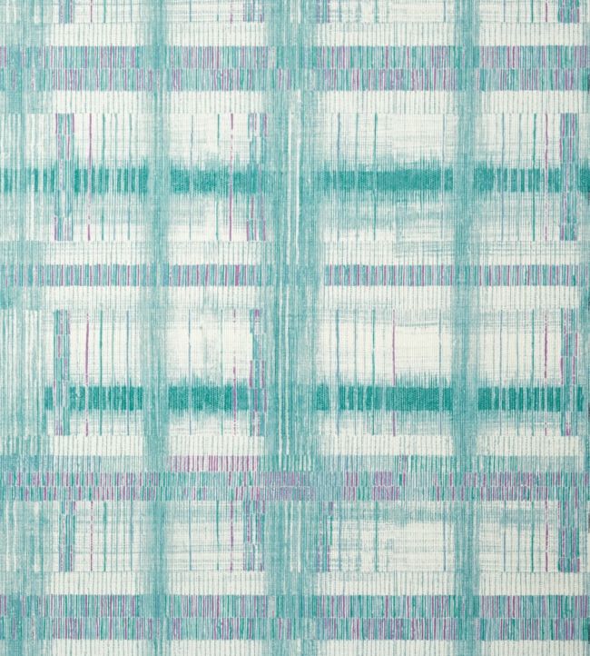 Takao Weave Wallpaper - Teal