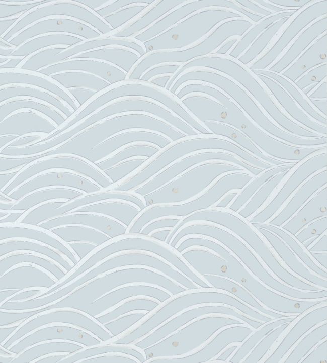 Waves Wallpaper - Silver