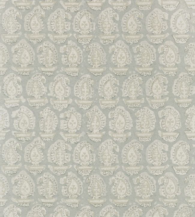 Gada Paisley Wallpaper - Gray