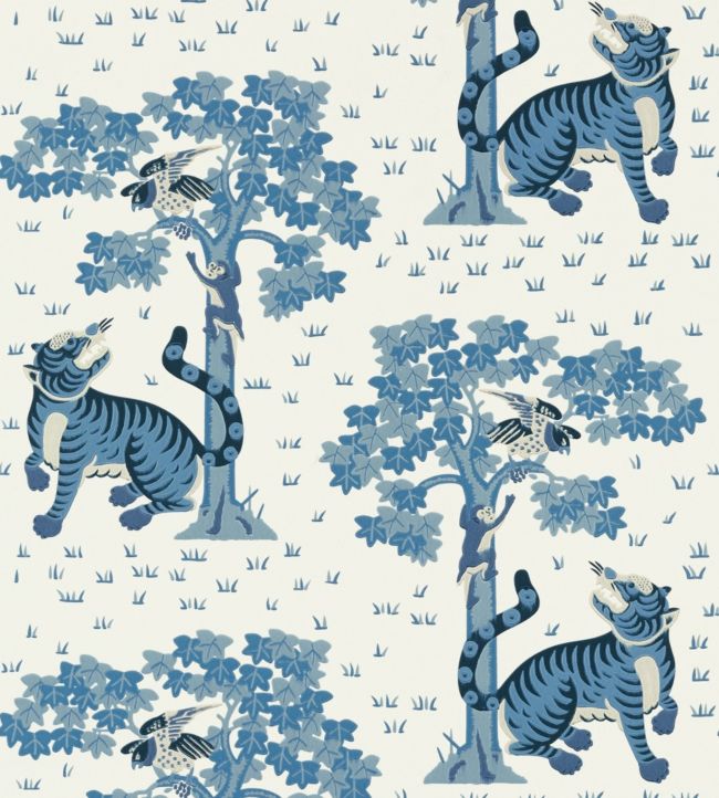 Kahna Wallpaper - Blue