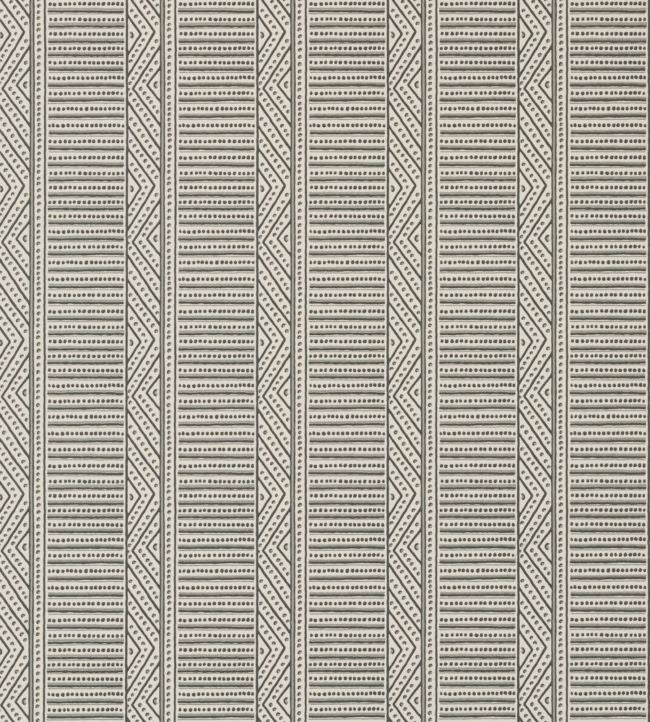 Montecito Stripe Wallpaper - Gray