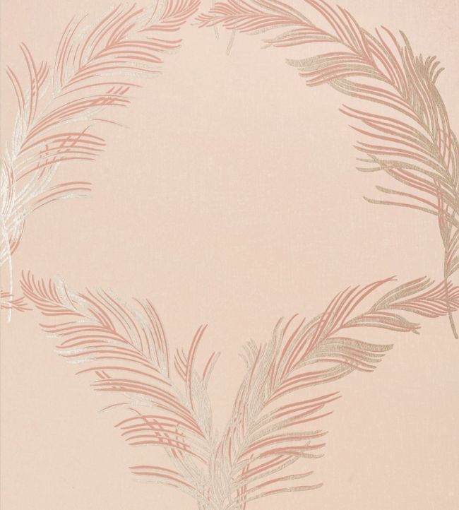 Plumes Wallpaper - Pink
