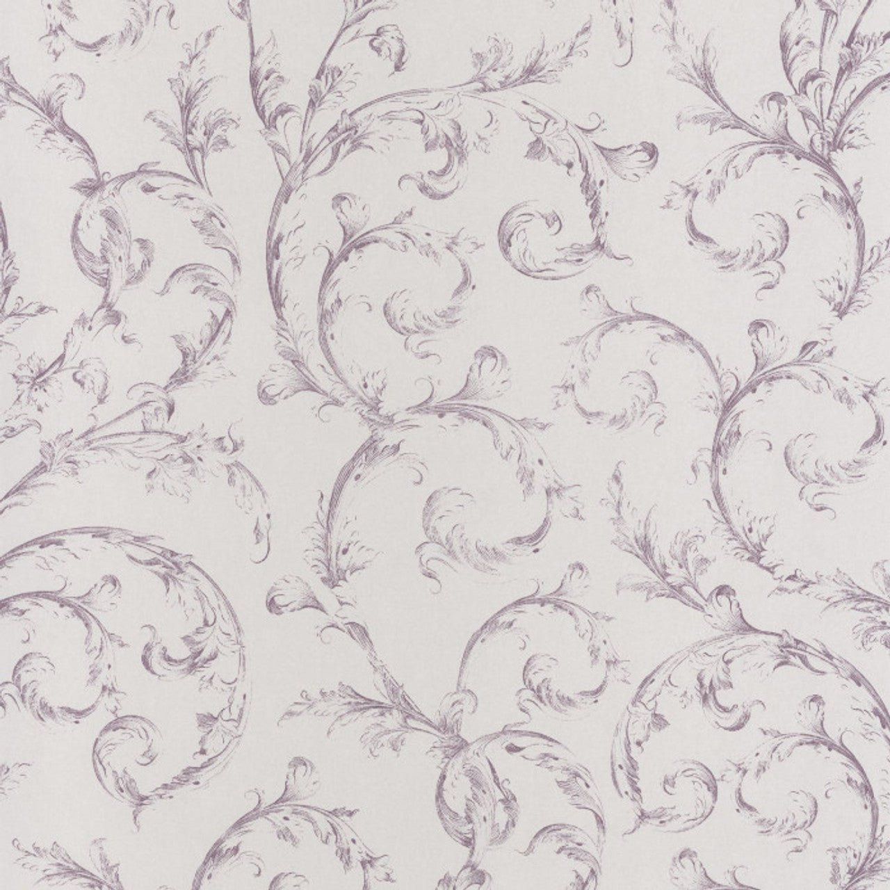 Arabesque Fontainebleau Wallpaper - Lilac - Casadeco - 81535102 - Premier Wallcovering