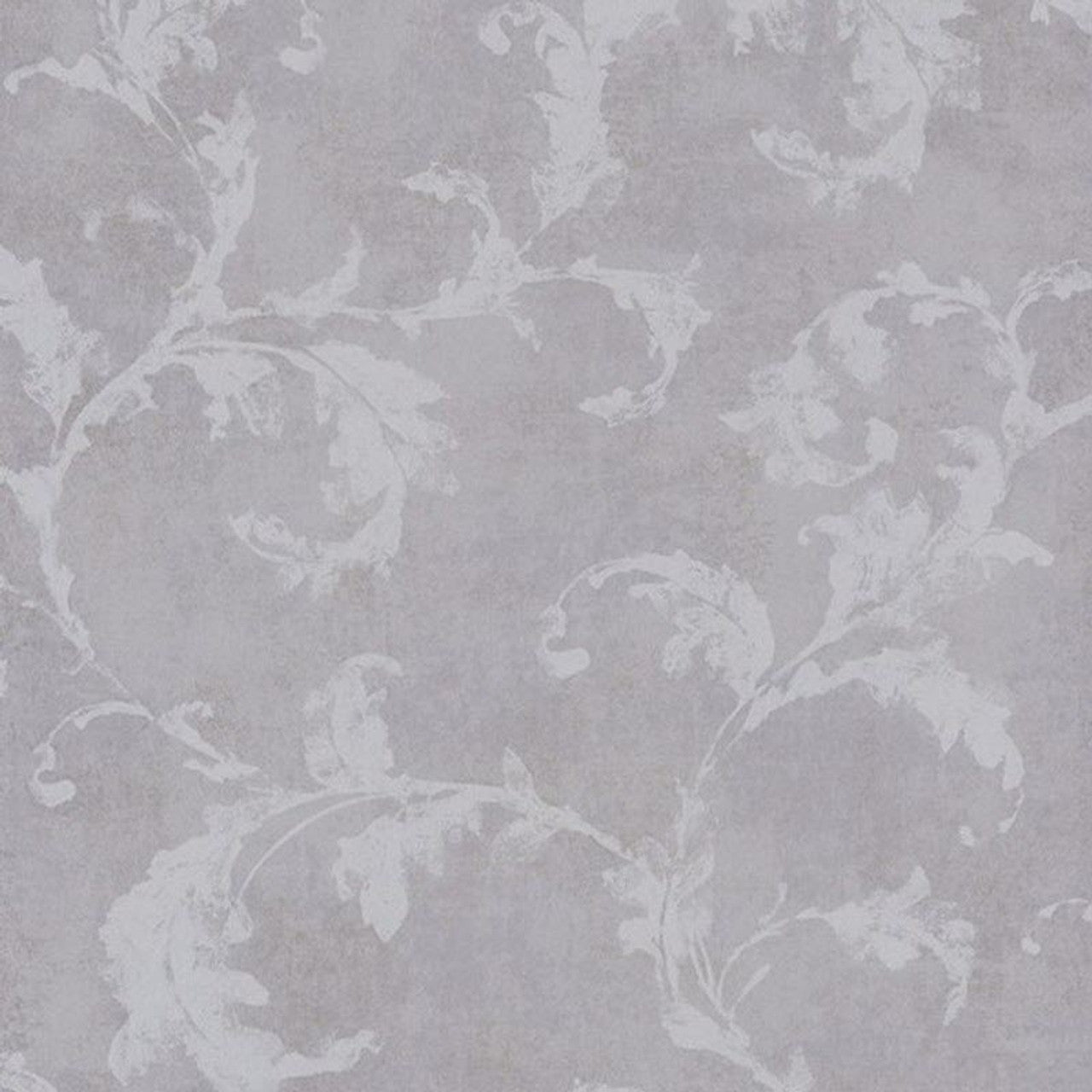 Arabesques Montsegur Wallpaper - Gris - Casadeco - 80799201 - Premier Wallcovering