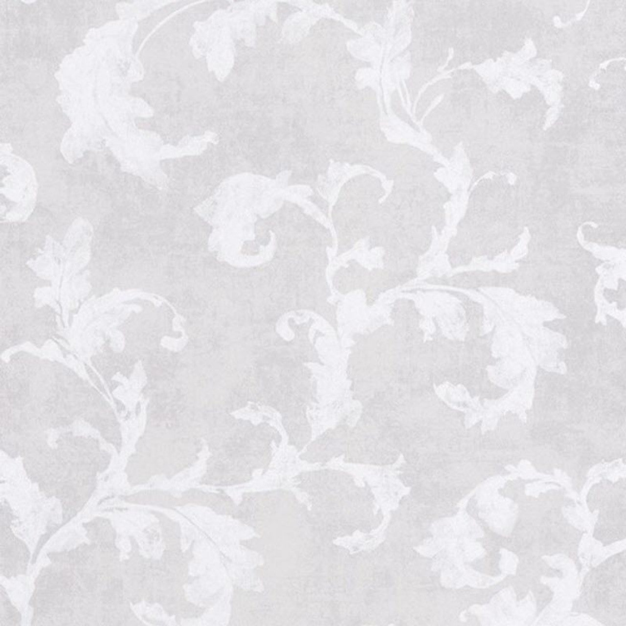 Arabesques Montsegur Wallpaper - Blanc - Casadeco - 80790218 - Premier Wallcovering