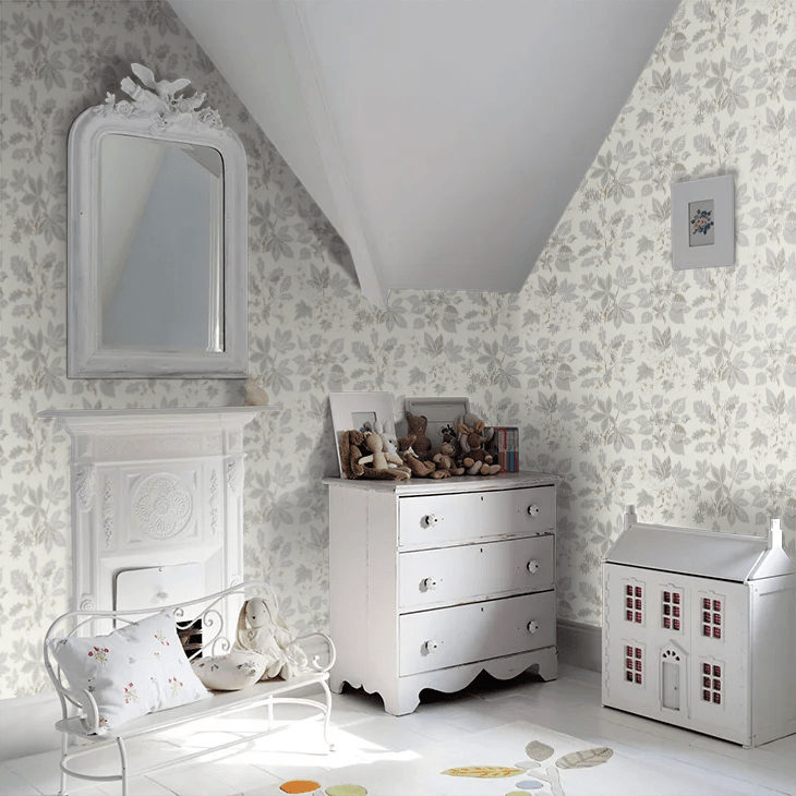 Arboretum Wallpaper - Grey - Boråstapeter - 5833 - Premier Wallcovering