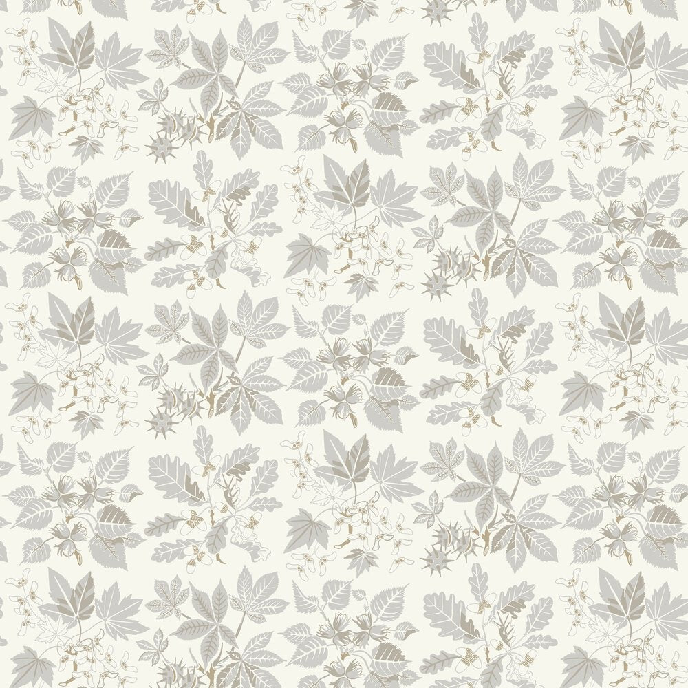 Arboretum Wallpaper - Grey - Boråstapeter - 5833 - Premier Wallcovering