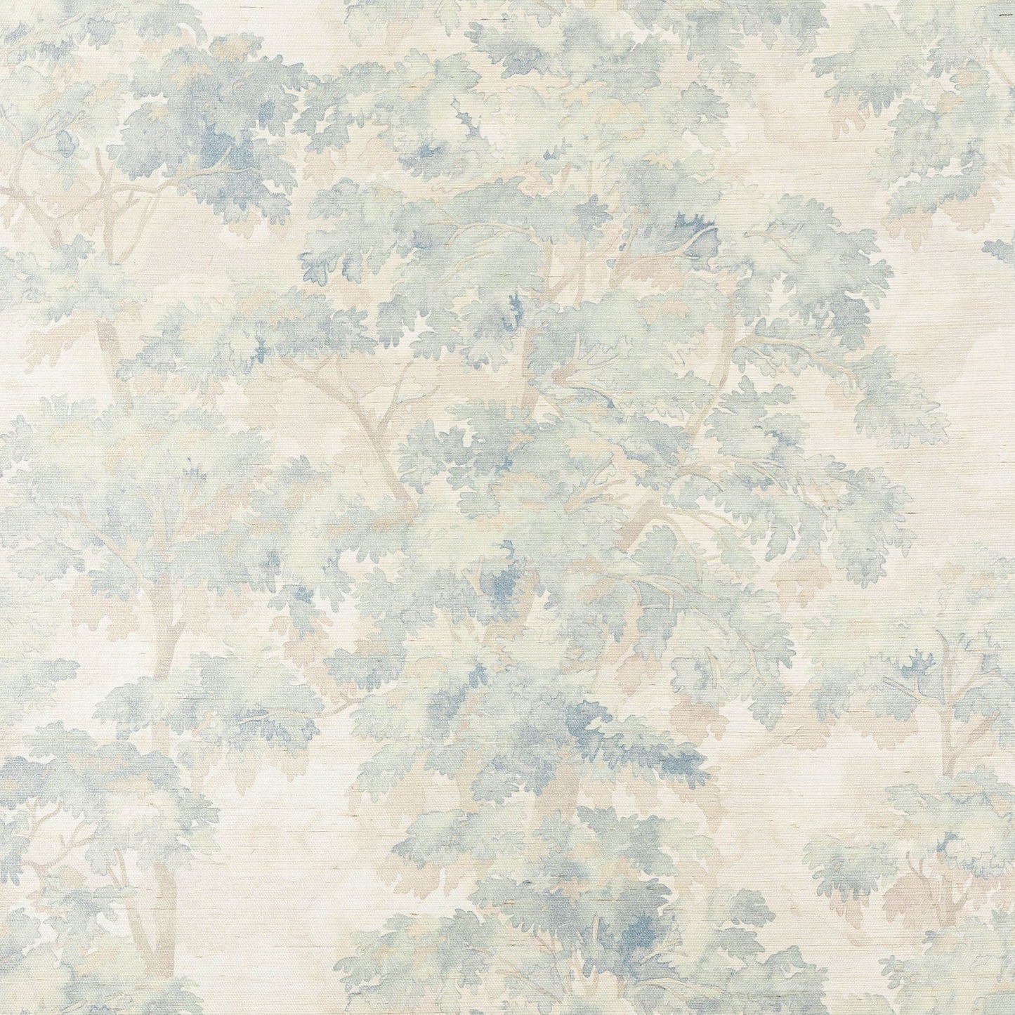 Arbour Sisal Wallpaper - Old Blue - Colefax & Fowler - W7025-02